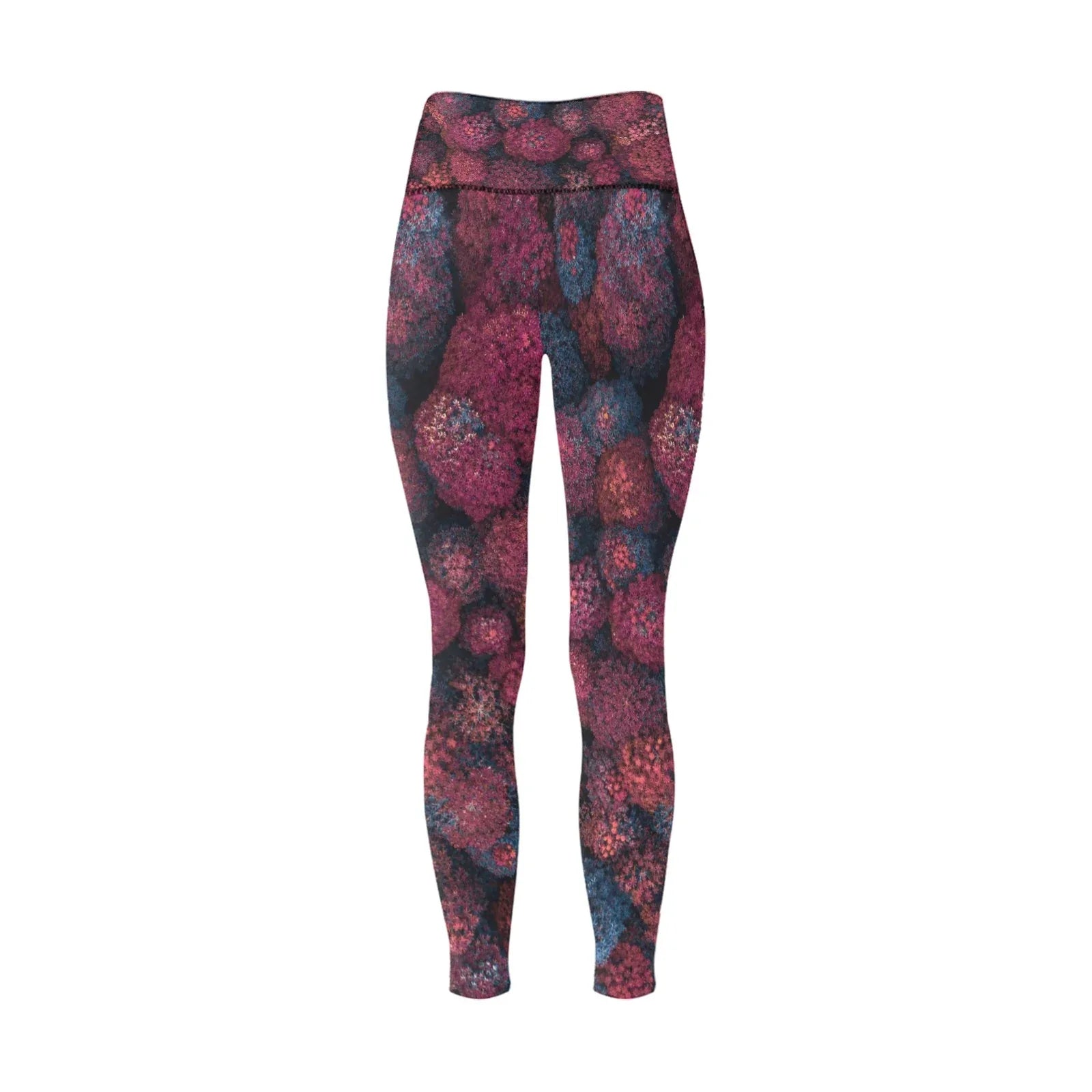 Leggings de Mujer Cintura Alta Estampado Floral Abstracto
