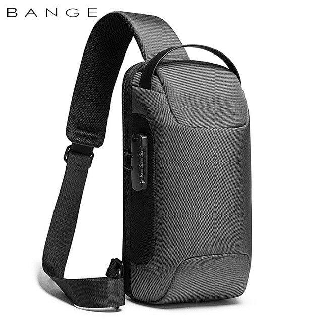 BANGE Hot Chest bolso cruzado impermeable y con carga USB