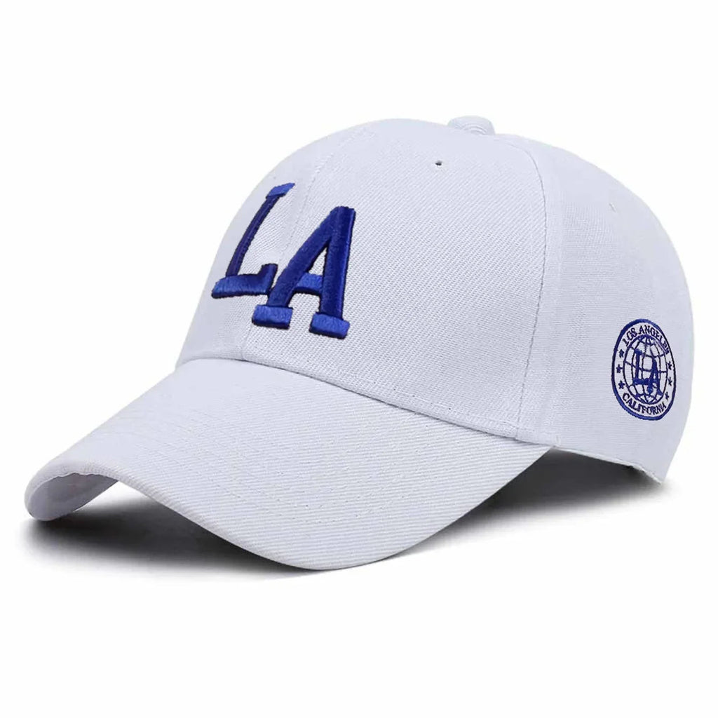 Gorra de béisbol de Los Ángeles bordada 3D