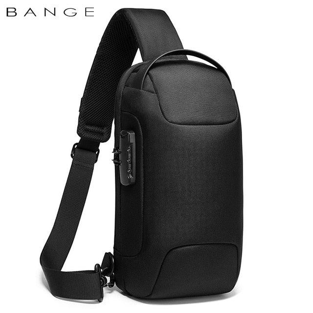 BANGE Hot Chest bolso cruzado impermeable y con carga USB