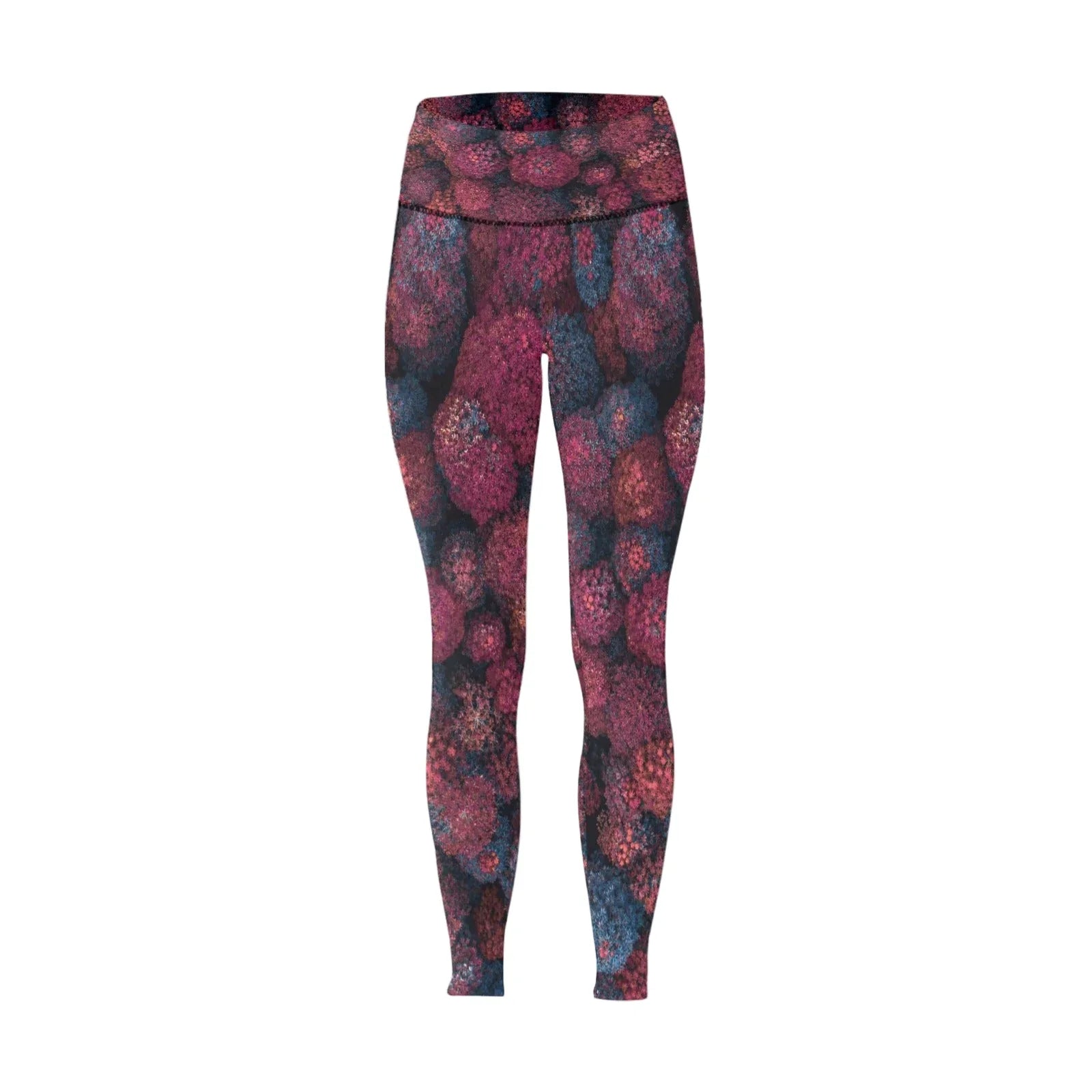 Leggings de Mujer Cintura Alta Estampado Floral Abstracto
