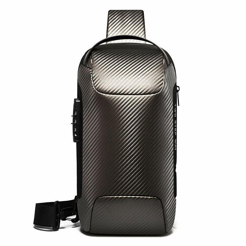 BANGE Hot Chest bolso cruzado impermeable y con carga USB