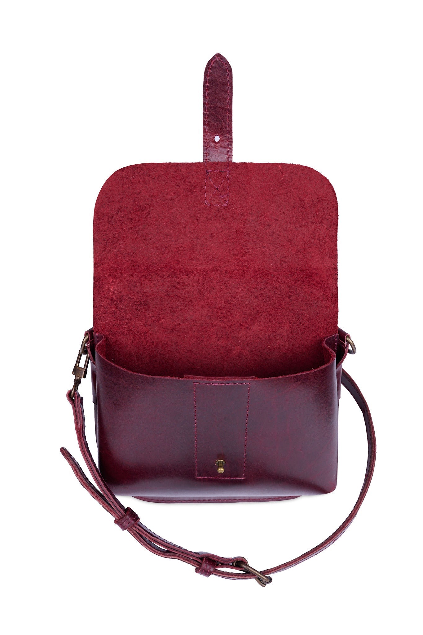 Alamo Leather Crossbody Bag