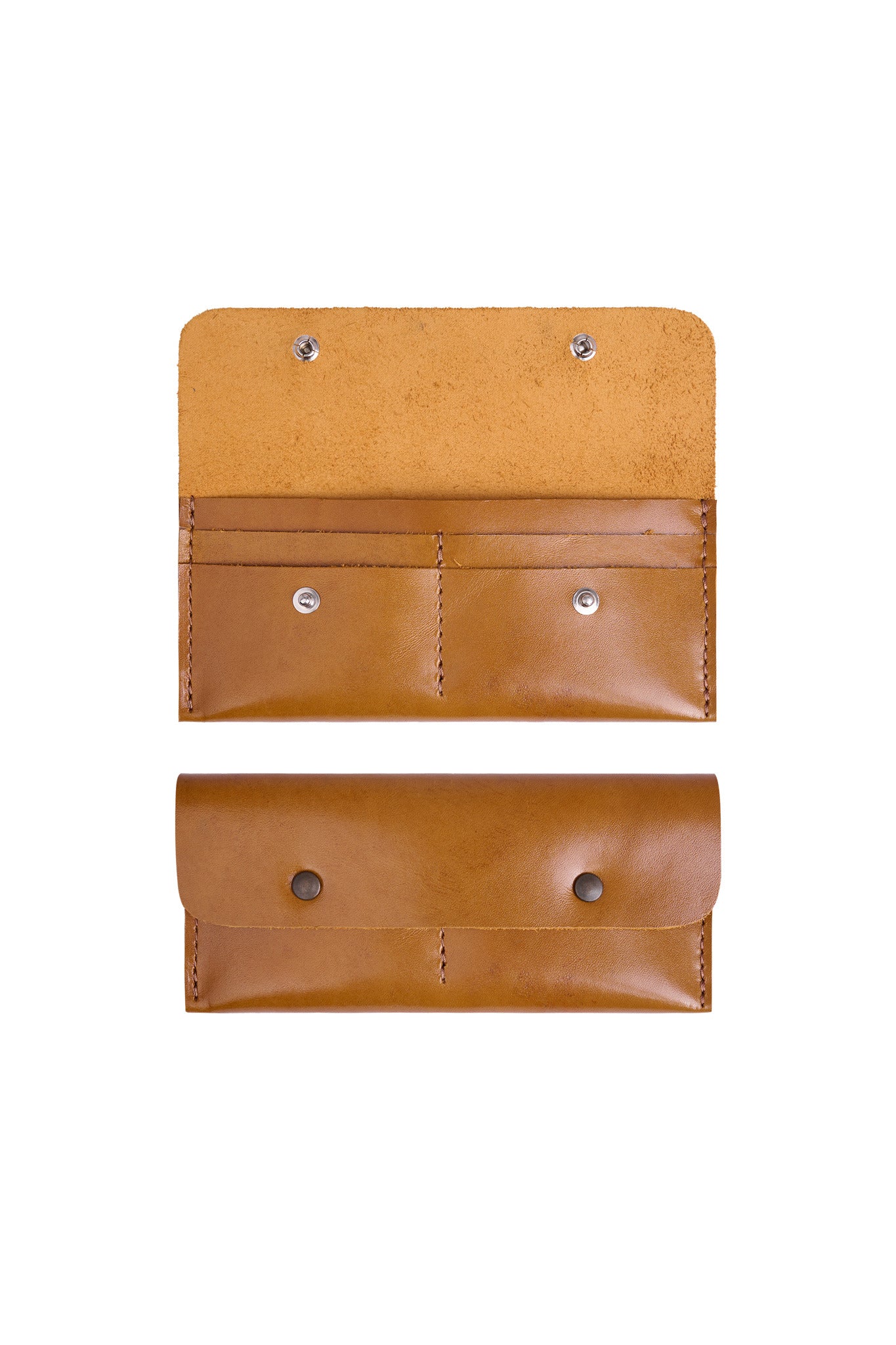 Encino Leather Snap Wallet