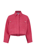 Celestine Striped Linen Crop Shirt