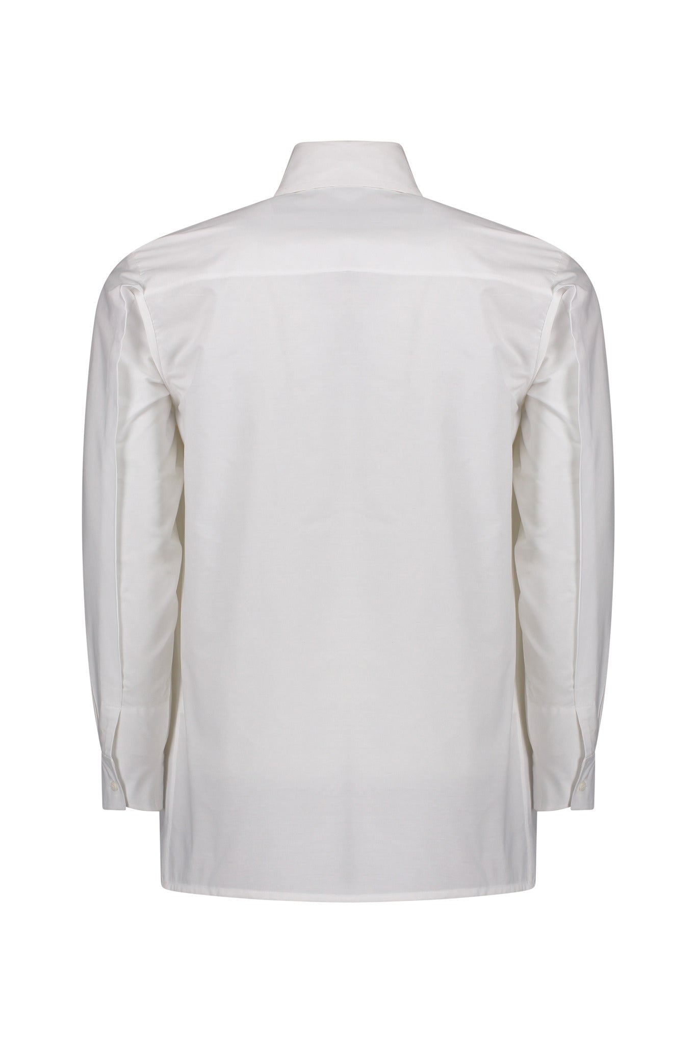 Fauno Tailored Front Pocket Hidden Button Shirt