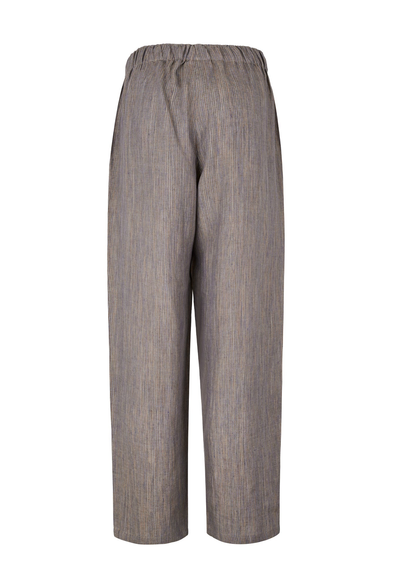 Ander Striped Linen Elastic Waist Pants