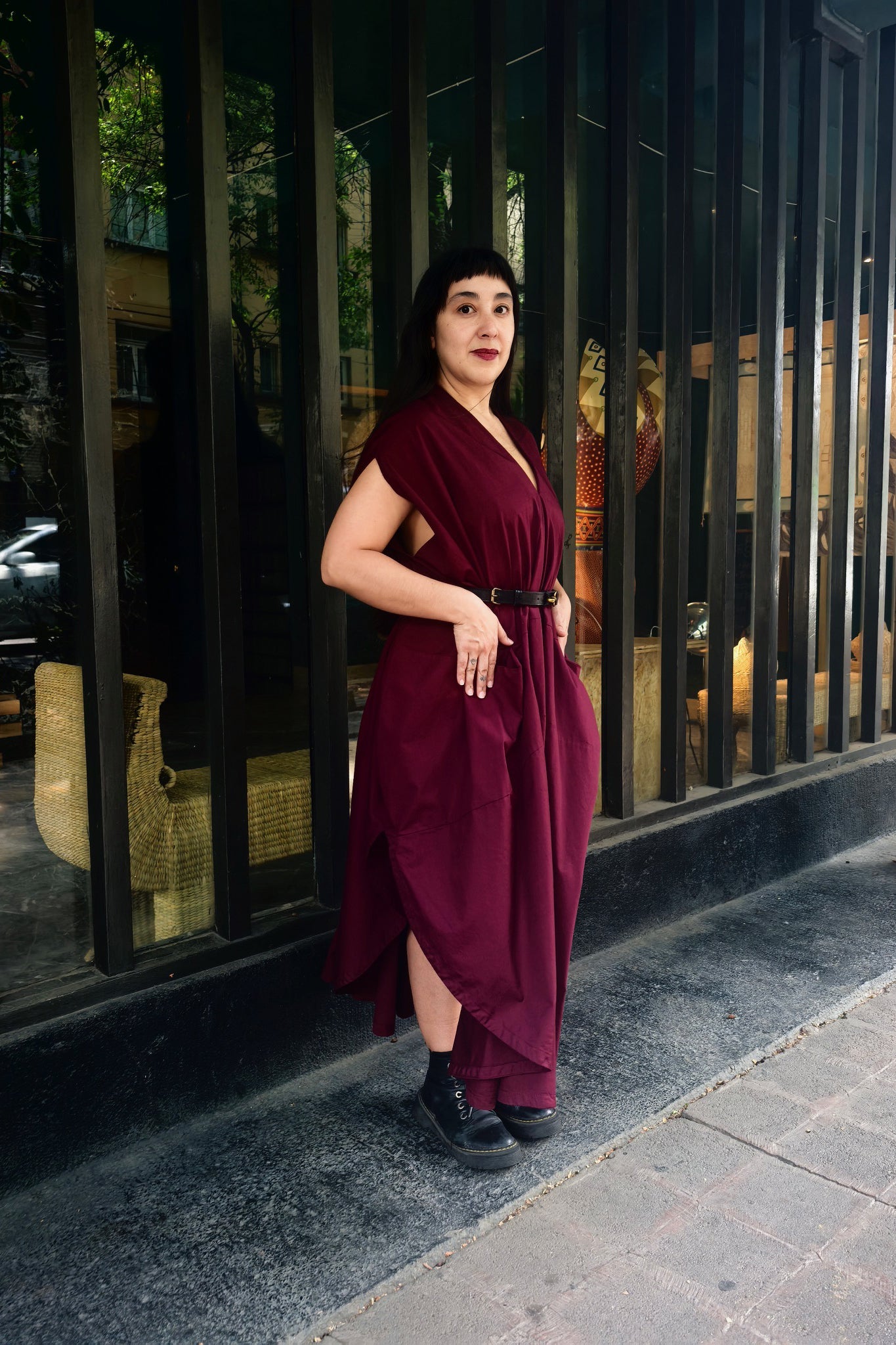 Milo Washed Poplin Balloon Dress